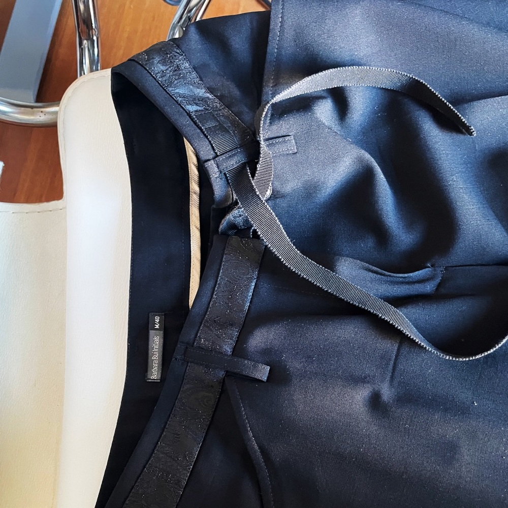 Bought in Paris at Barbara Buis wool crepe unlined women’s dress pants size 40.